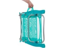 Silla De Playa Baja Plegable De Aluminio Color Agua Marina Aremar 70500 -Niños Juguetes Tienda 1999970735g01
