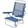 Silla De Playa Baja Plegable De Aluminio Color Azul Aremar 70535 -Niños Juguetes Tienda 1999970736g00