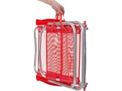 Silla De Playa Baja Plegable De Aluminio Color Roja Aremar 70537 -Niños Juguetes Tienda 1999970738g01