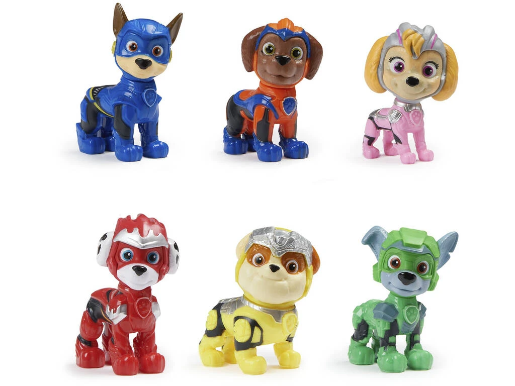 Patrulla Canina Mighty Movie Pack 6 Figuras de Spin Master 6067029 Patrulla Canina Mighty Movie Pack 6 Figuras De Spin Master 6067029 -Niños Juguetes Tienda 1999971199g01