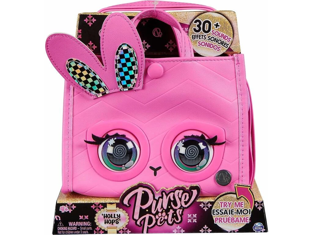 Purse Pets Bolso Totes Amazing Bunny de Spin Master 6066782 Purse Pets Bolso Totes Amazing Bunny De Spin Master 6066782 -Niños Juguetes Tienda 1999971224g00