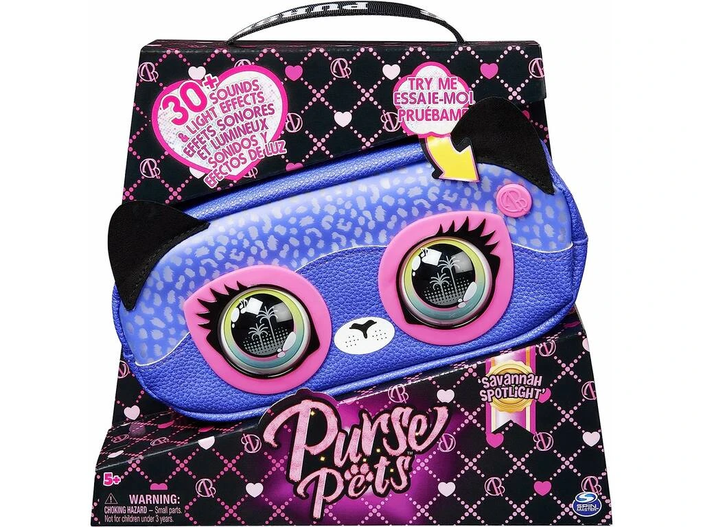 Purse Pets Riñonera Cheetah de Spin Master 6066544 Purse Pets Riñonera Cheetah De Spin Master 6066544 -Niños Juguetes Tienda 1999971225g00