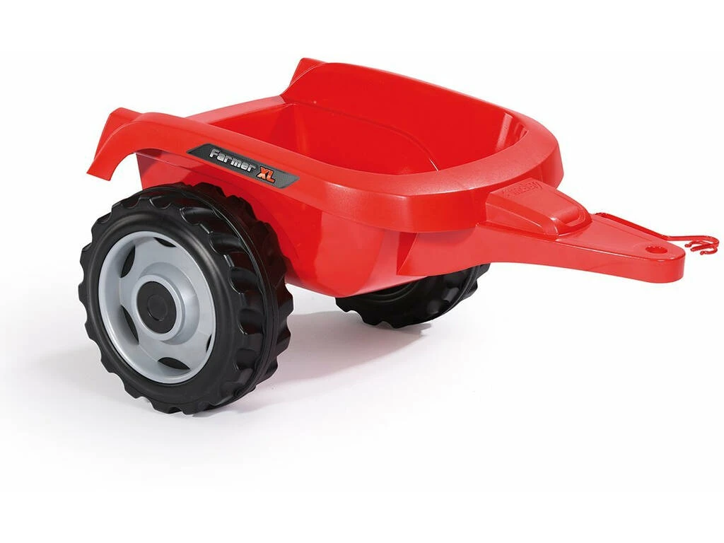 Tractor Farmer XL Rojo Con Remolque SMOBY Tractor Farmer XL Rojo Con Remolque -Niños Juguetes Tienda 22837g03